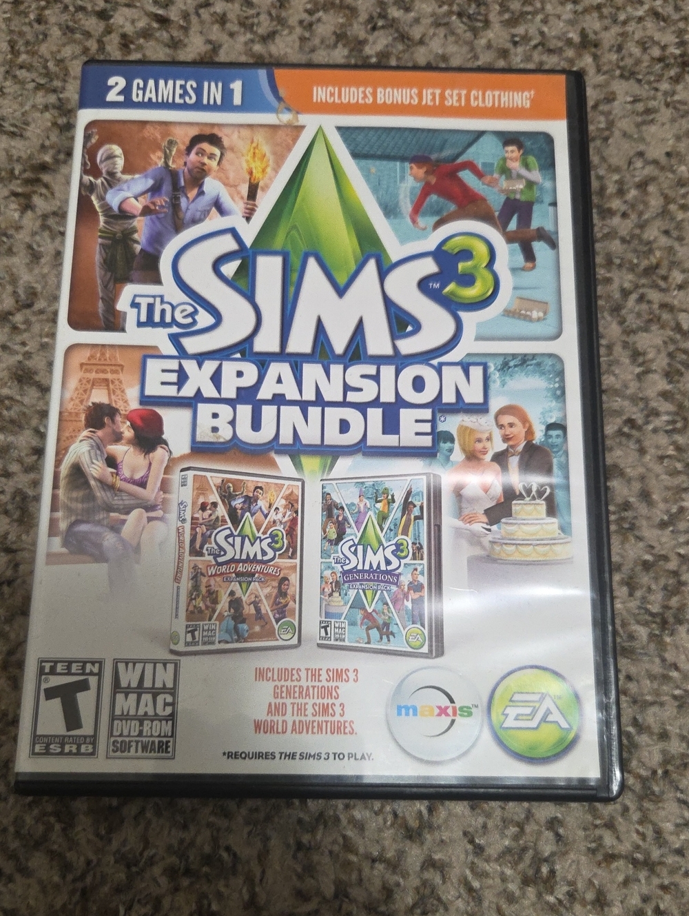 The Sims 3 Expansion Bundle - White